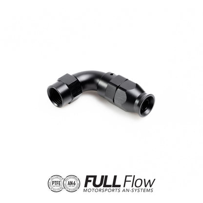 Nuke Performance Full Flow PTFE Hose End Fittings - AN-6