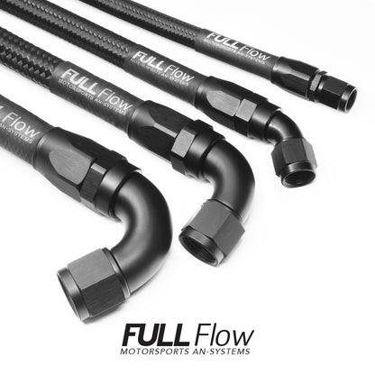 Nuke Performance Full Flow AN Hose End Fitting 90 Degree - AN-10