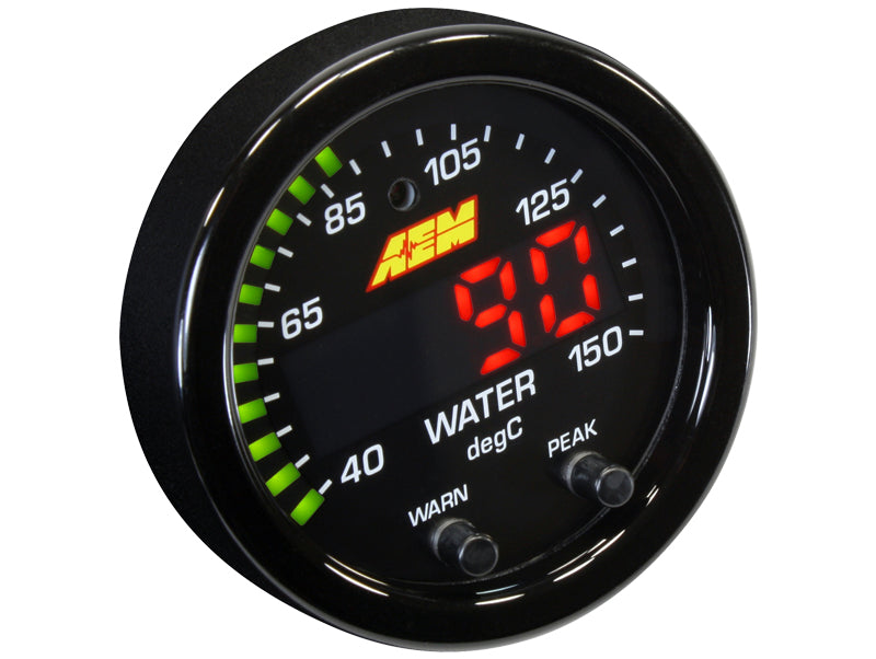 AEM X-Series Temperature Gauge 100-300F / 40-150C