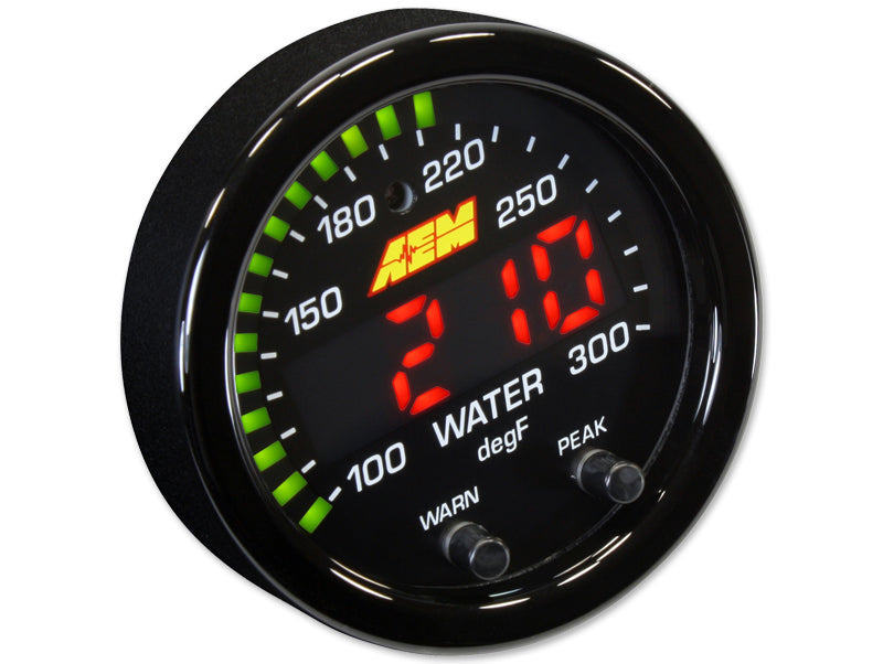 AEM X-Series Temperature Gauge 100-300F / 40-150C