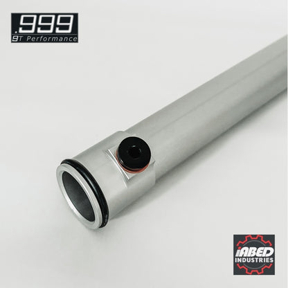 iABED Industries Billet Aluminum Coolant “Crack” Pipe - Longitudinal VR6 Swap