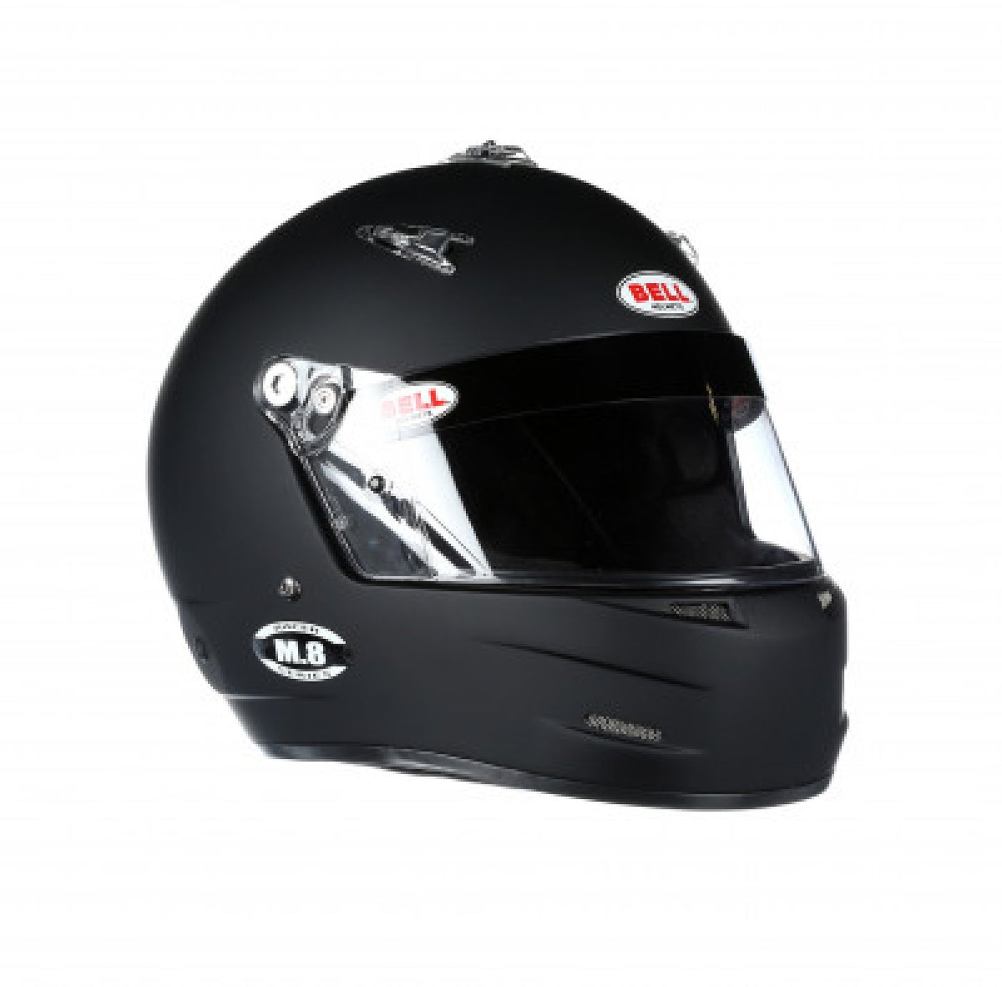 Bell M8 Racing Helmet-Matte Black Size Small
