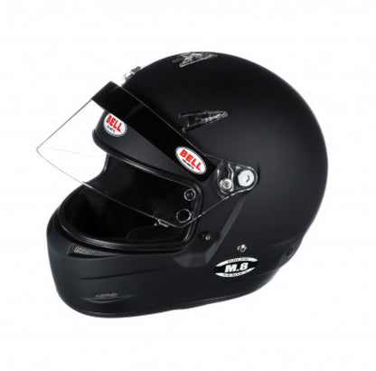 Bell M8 Racing Helmet-Matte Black Size Medium