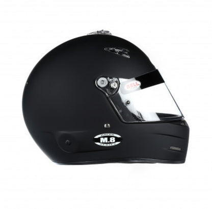 Bell M8 Racing Helmet-Matte Black Size 2X Extra Small