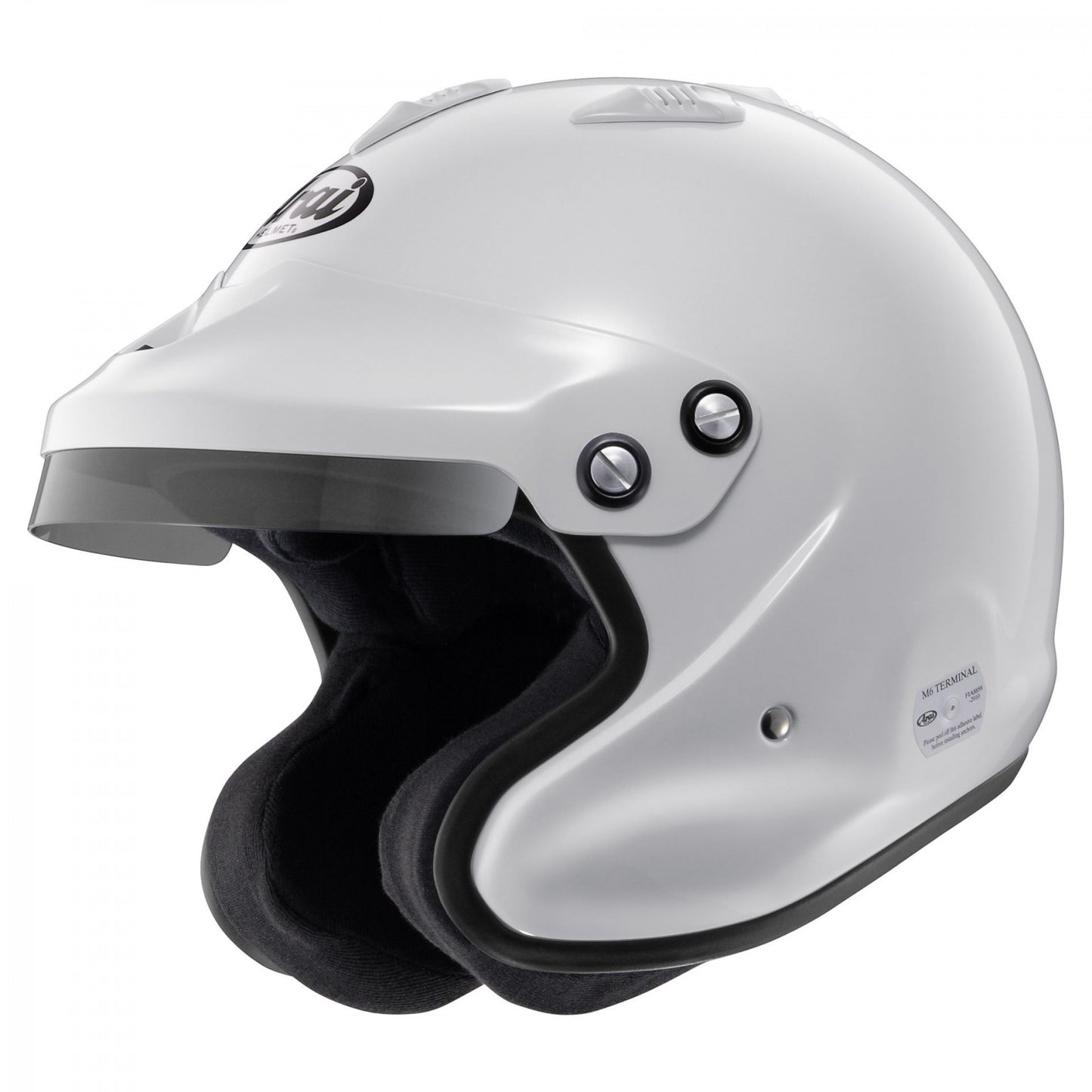 Arai GP-J3 White XS Racing Helmet SA202