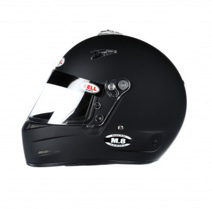 Bell M8 Racing Helmet-Matte Black Size Large