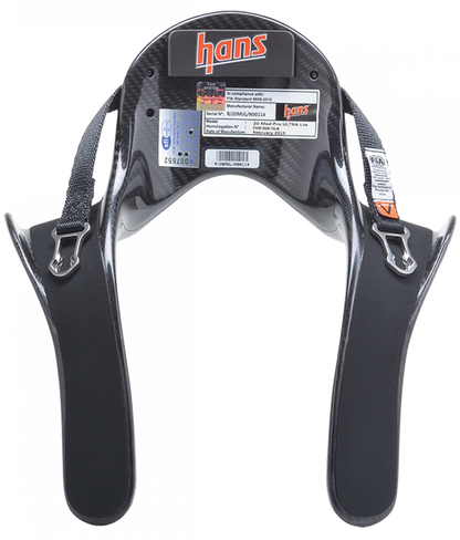 HANS Device Pro Ultra Lite Head & Neck Restraint Post Anchors Medium 30 Degrees