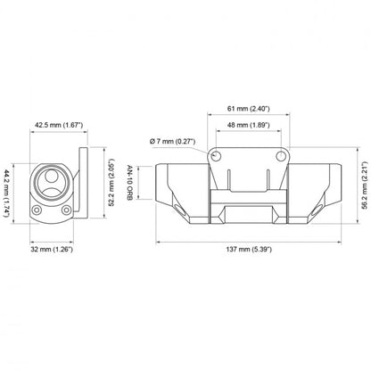 Nuke Performance Full Flow Flex Fuel Sensor Adapter