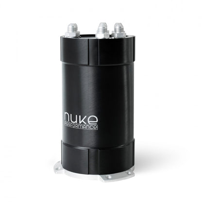 Nuke Performance 2G Fuel Surge Tank 3.0 Liter Up To 3 AEM, Walbro, or Deatschwerks Pumps